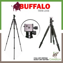 BUFFALO TRM 246 PROFESIONALLY ENGINEERED TO BE USED FOR: DSLR AND VIDEO CAMCORDERS